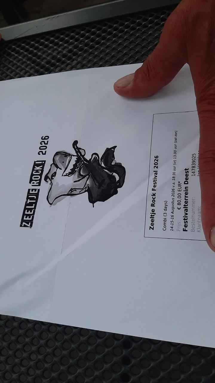 Tickets Zeeltjerock in Deest