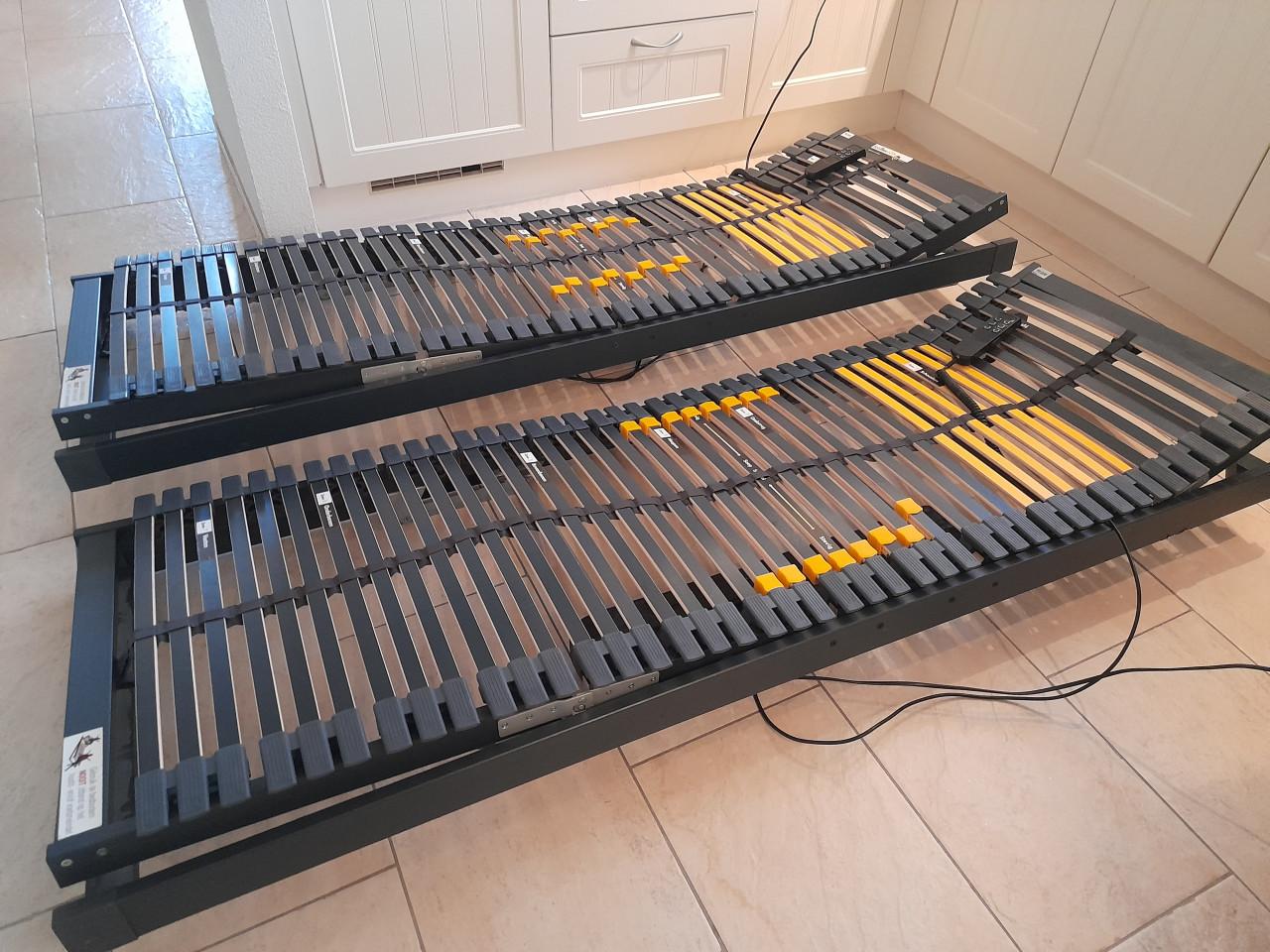 2 x 70 x 200 BOSSFLEX 600 Elektrisch verstelbare lattenbodems (i.g.st.)