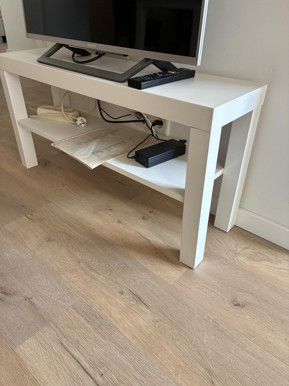 TV Tafeltje, wit , 90 x 25 x45 cm (b x d x h)