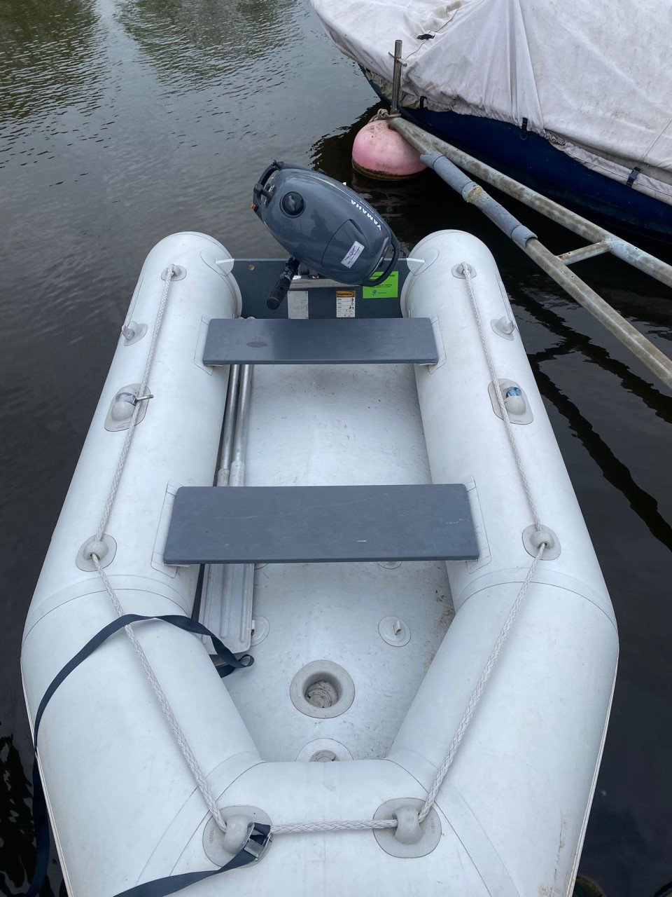 Brig rubberboot met Yamaha 4pk 4takt moter