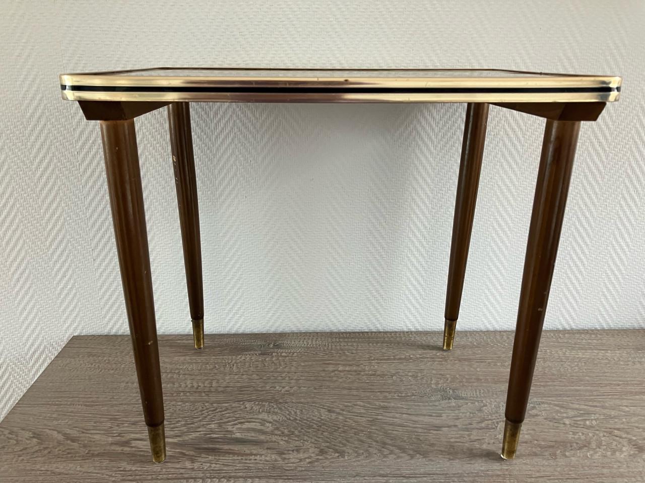 Vintage bijzettafeltje jaren 50 & 60