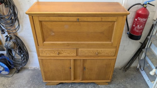 Secretaire / Bureau met klep