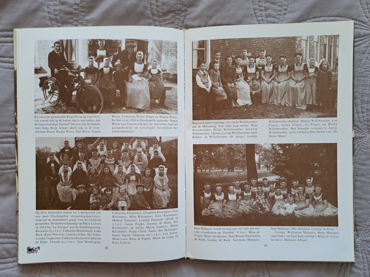 OOSTKAPELLE EN DOMBURG TOEN EN NU - Jacky Nijsen - 1994