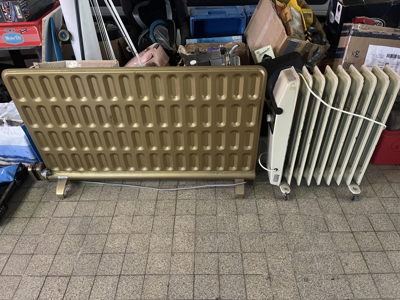 TEAB 2 x electrische Radiator