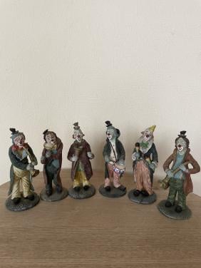 Clowns Stenen beeldjes