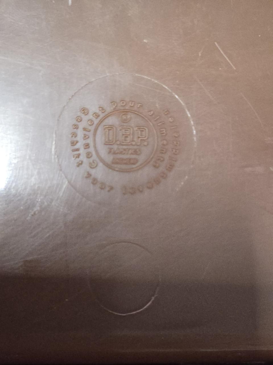 Bestekbak retro bruin L34.2x B27 cm D.B.P Plastics