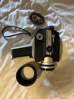 Filmcamara Fujica Single-8; Z600 incl tele converter lens
