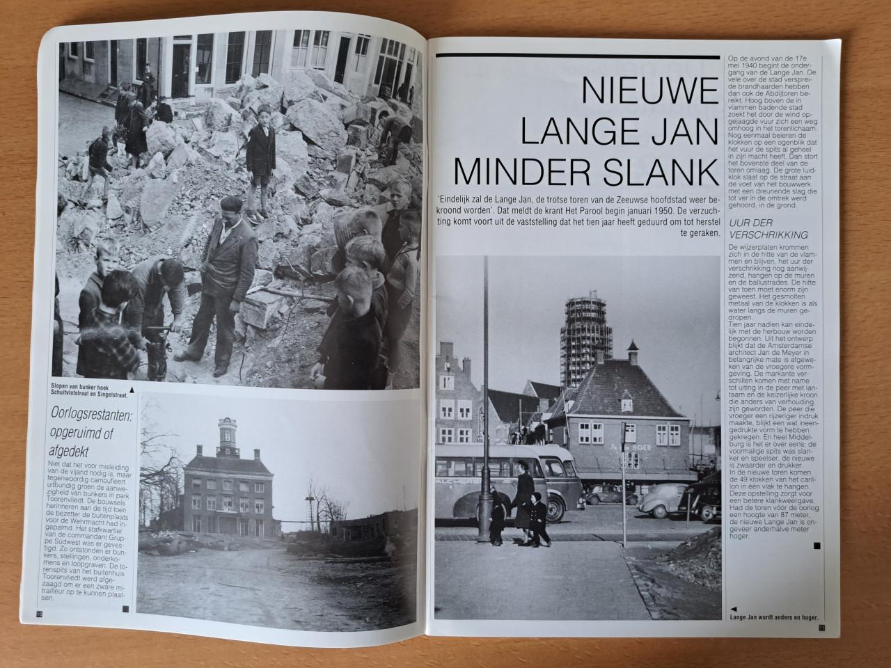 Mondvol Middelburg - Nostalgische aantekeningen bij een veranderd stadsbeel