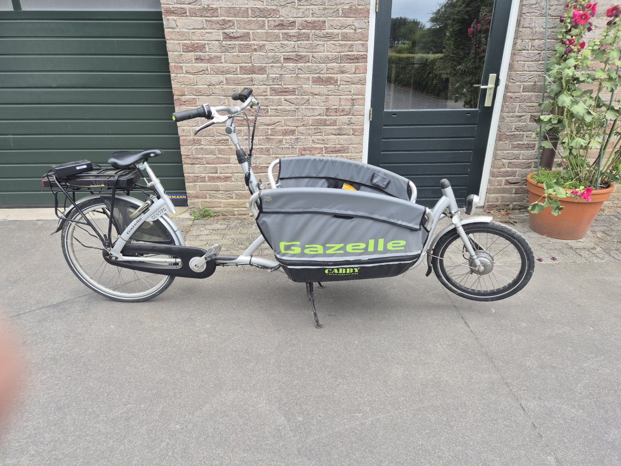 Gazelle bakfiets elektrisch