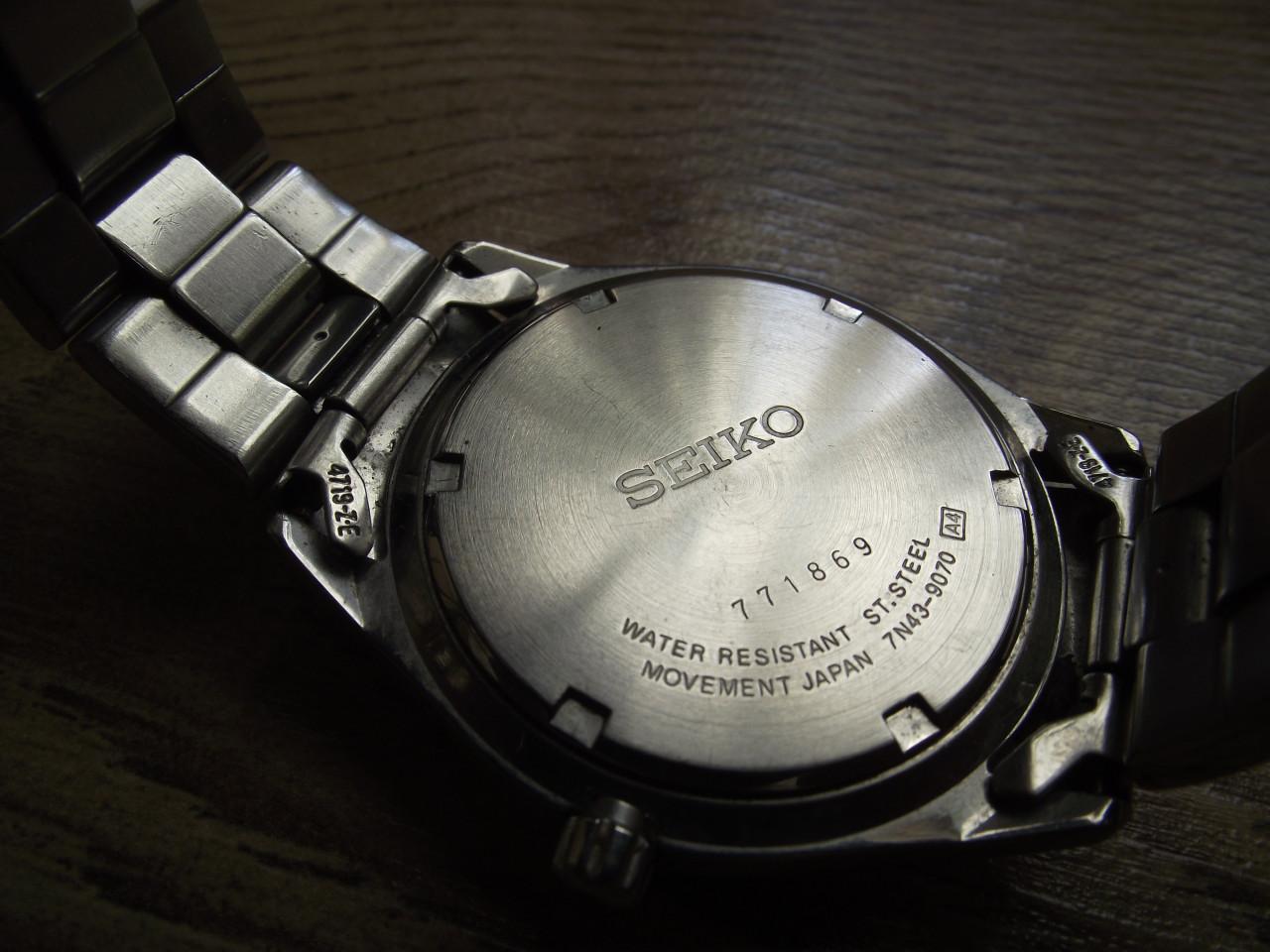 Vintage Seiko heren horloge