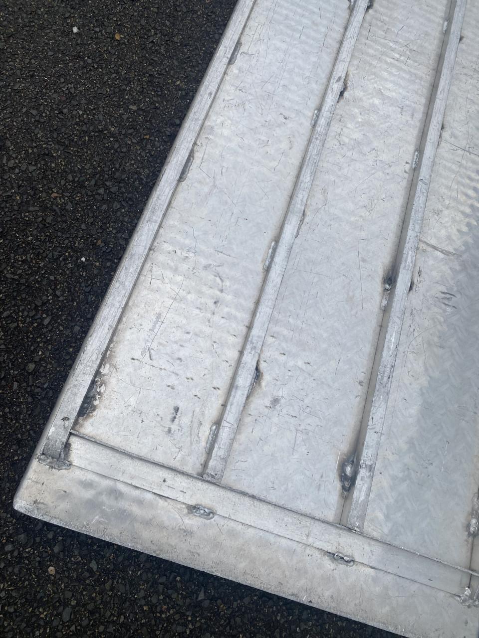 Professionele aluminium oprijplaat 200x70 - rijplaat