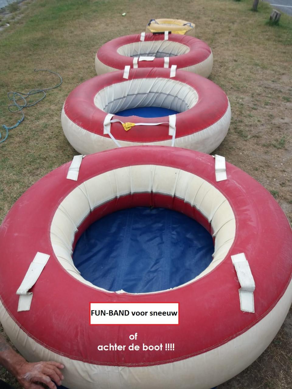 FUNBAND voor achter de boot of jetski waterscooter