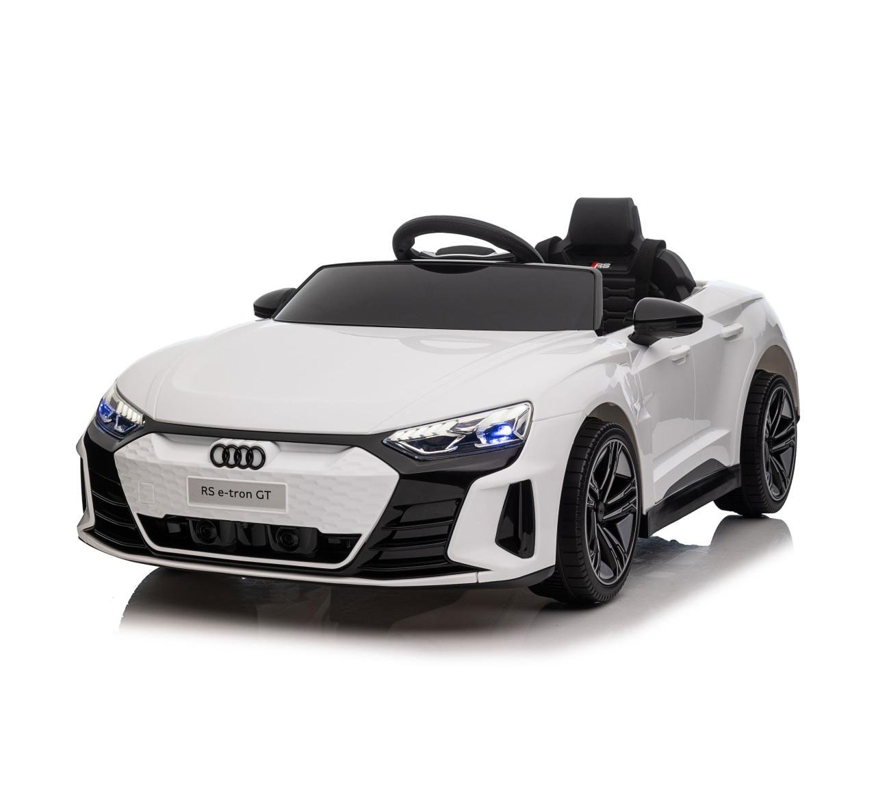 Nieuwe elektrische kinderauto Audi RS e-tron GT 12v (Wit)