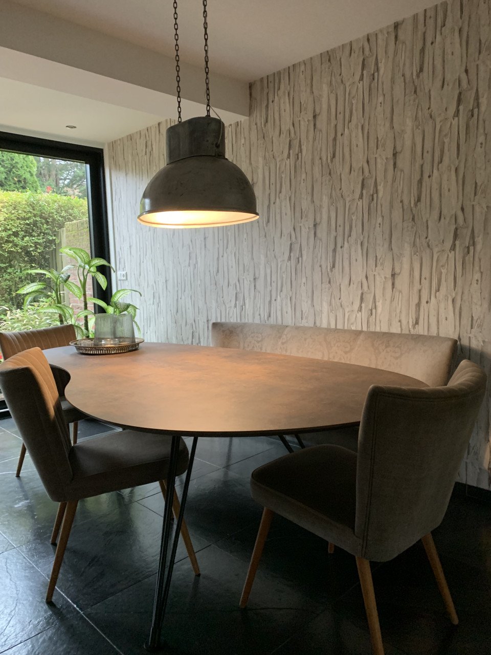 Prachtige industriële lamp