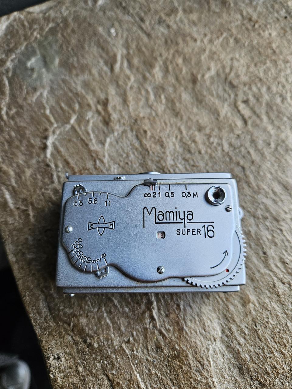 Jaren 50 Mamiya Super 16 Subminiature/spionage Camera