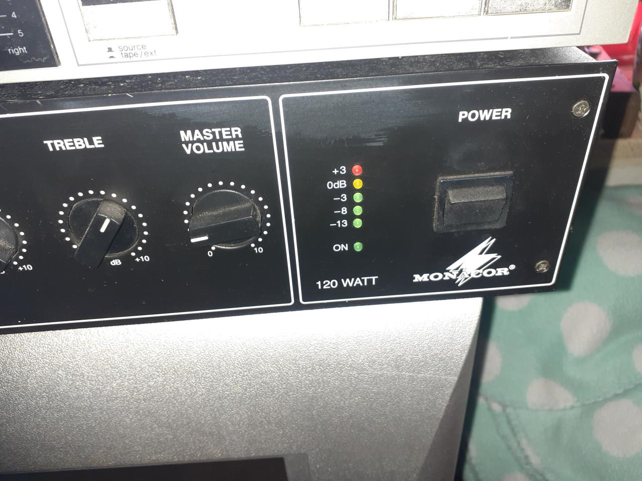 Versterker MONICOR & Stereo set TECHNICS