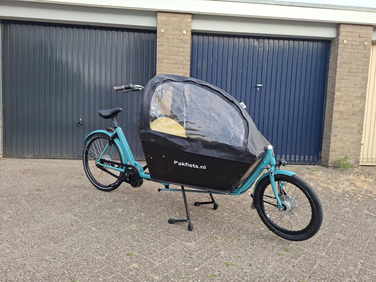 Elektrische Bakfiets.nl cargo long met veel extra's