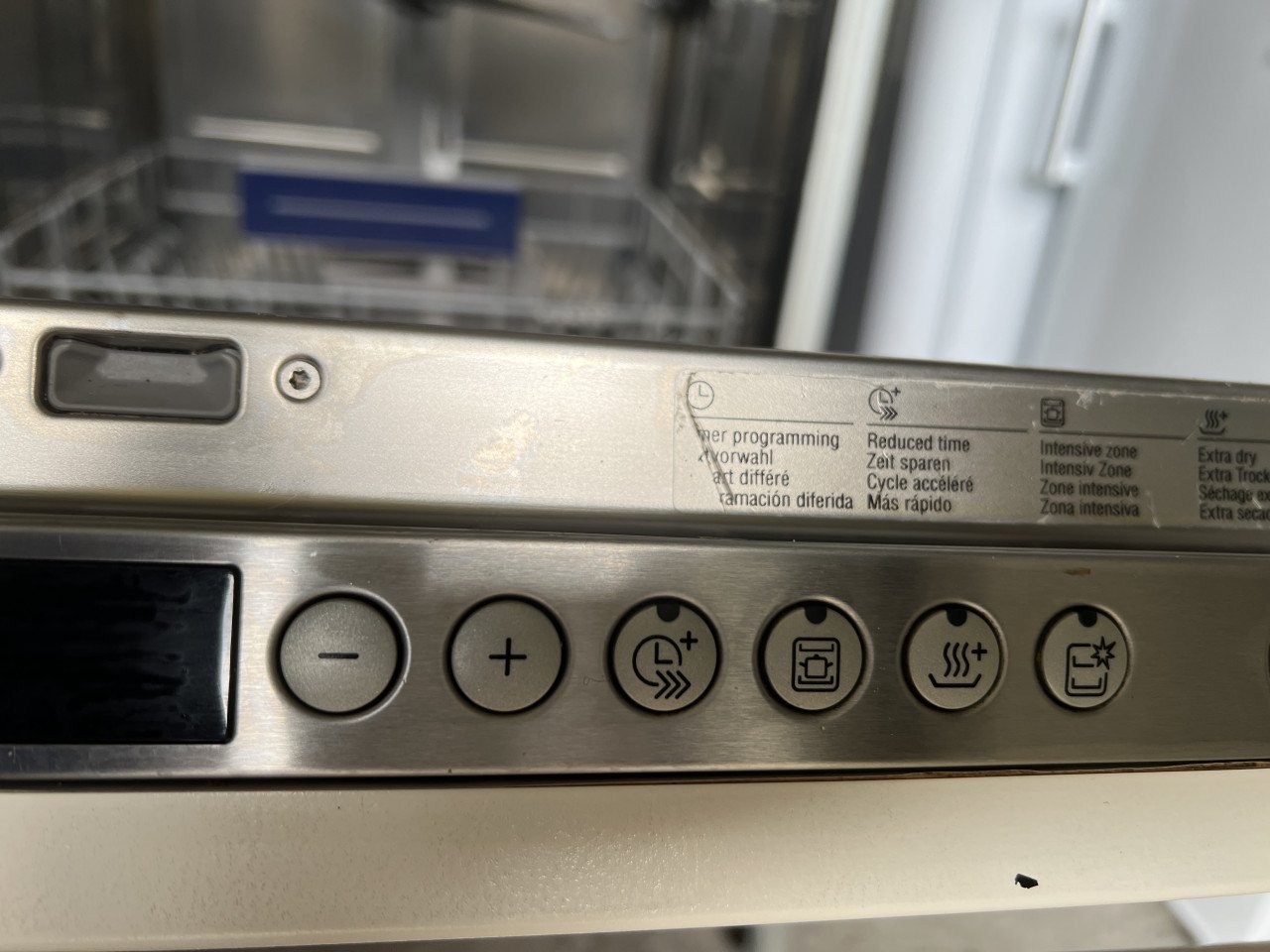 Siemens A++ klasse inbouw Vaatwasser volledig geïntegreerd weinig gebruikt