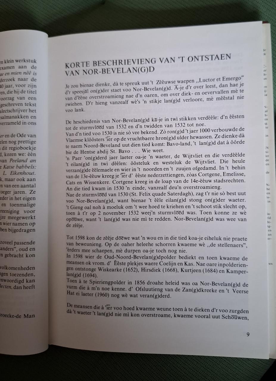 Dialect op Noord-Beveland, door E.J. van den Broecke-de Man en A. Francke