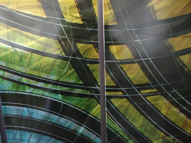 " Metal Energy " prachtig 5 luik Metal Art van 5 panelen