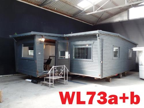 Zorgchalets en mantelzorgwoningen met 2 of 3 slk uit voorraad leverbaar