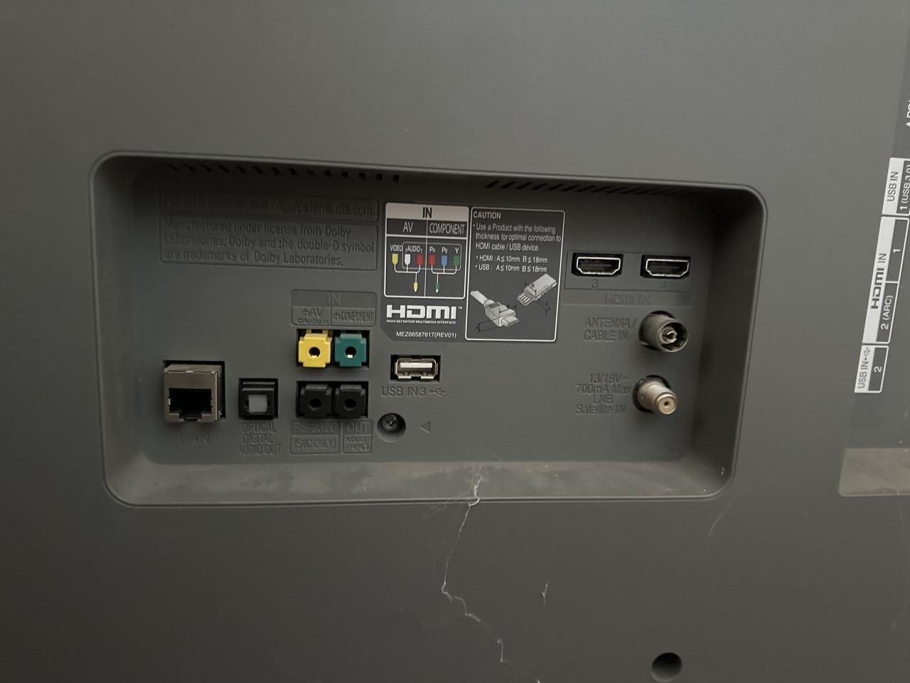 LG OLED65B6V 65 inch OLED televisie