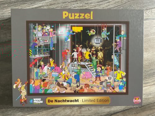 Legpuzzels met een knipoog naar beroemde schilders