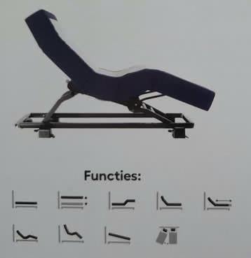 Wellfair bed zgan Koopje met matras.