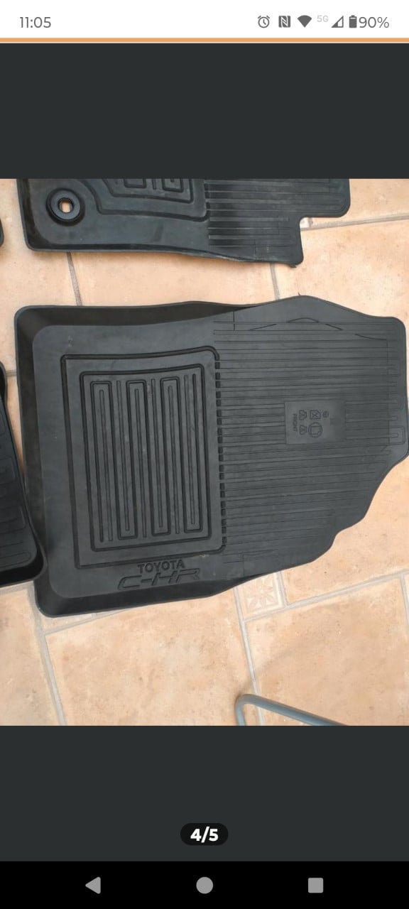 Origineel rubber matten set Toyota CH-R