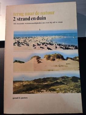 Boek: Strand en duin 1972 1e druk
