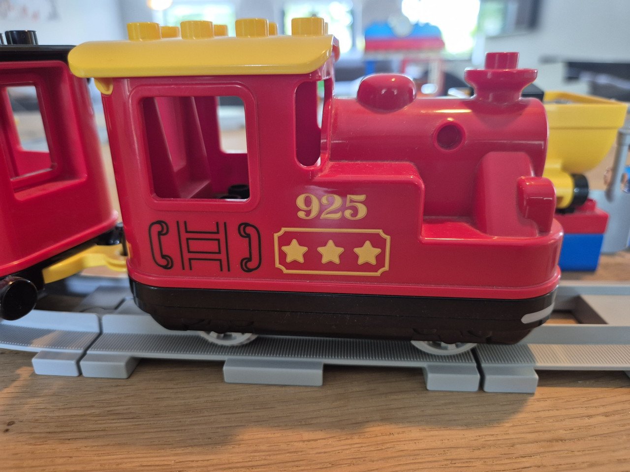 Duplo trein  en extra rails