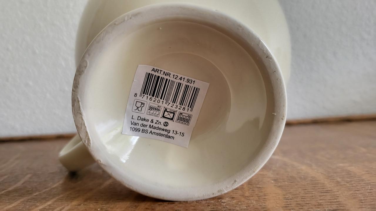 XL cappuccino kop - NIEUW