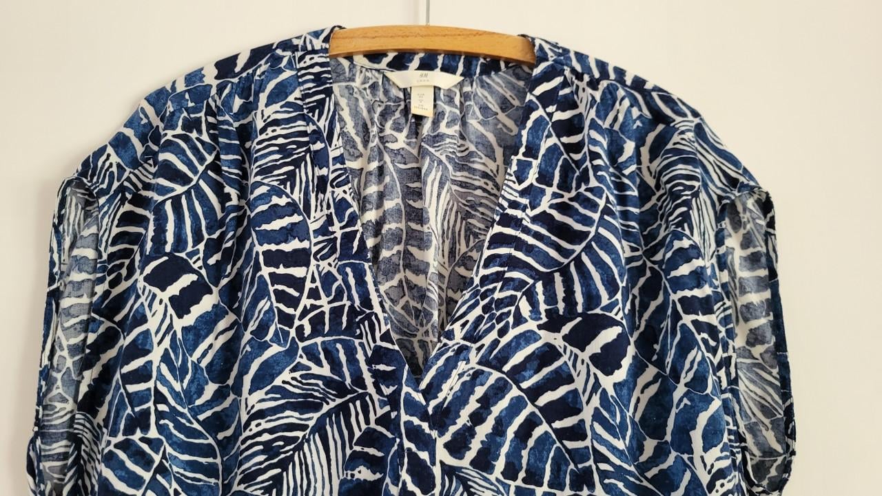 H&M LOGG viscose tuniekjurk mt 36