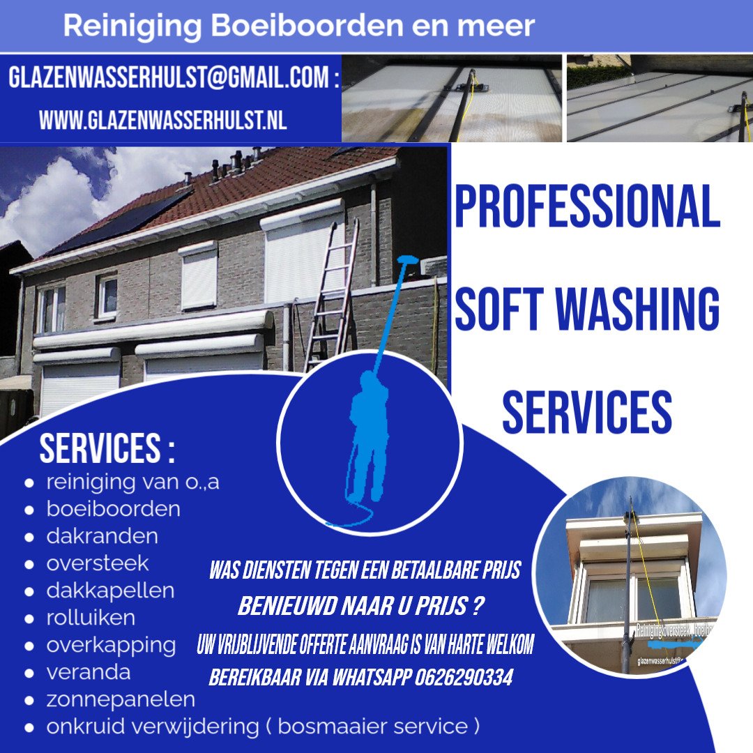 Reiniging houtwerk , rolluiken