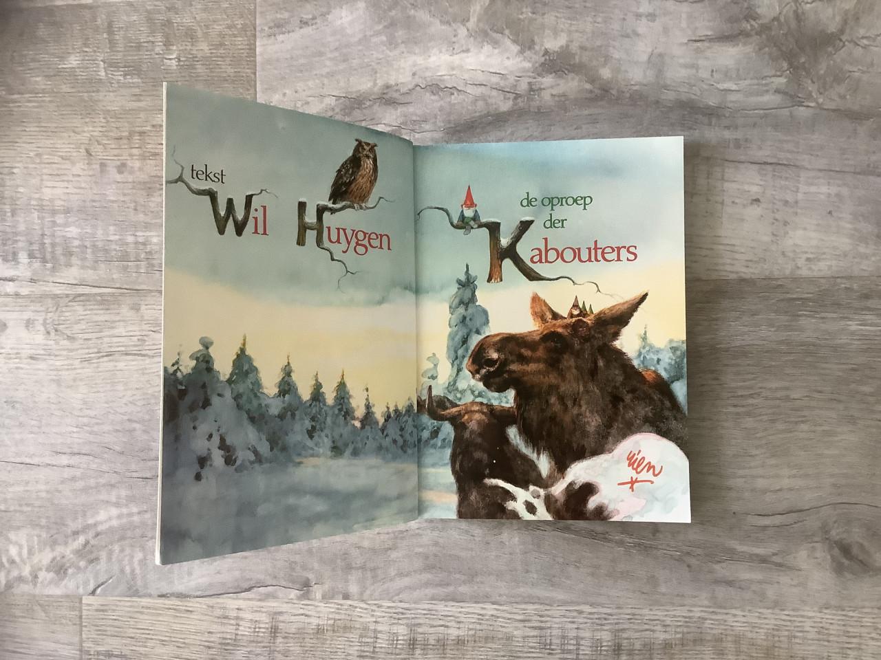 Boek - de oproep der Kabouters van Rien Poortvliet