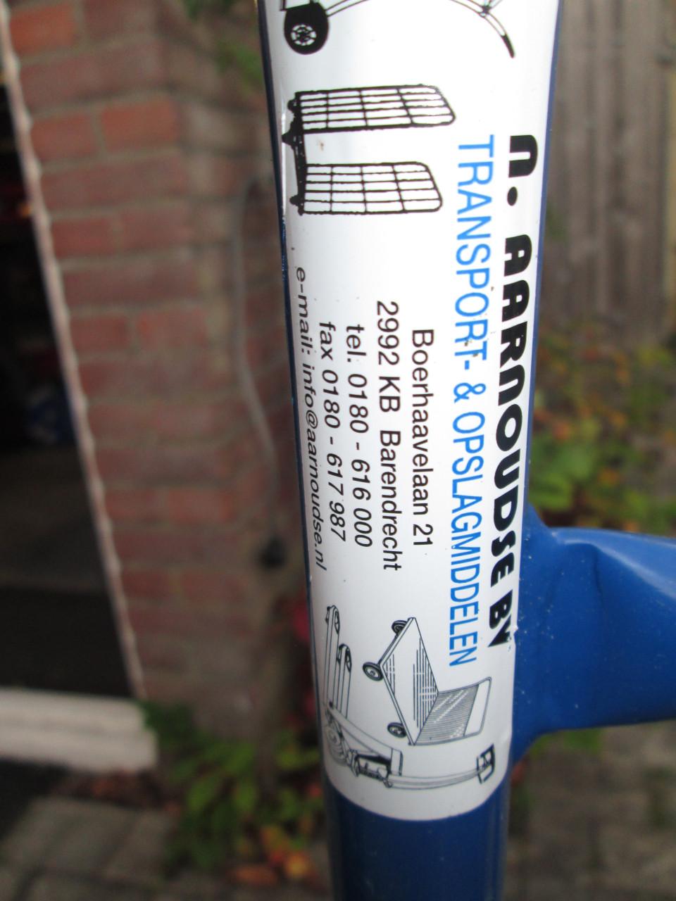 Professionele  Steekwagen AARNOUTSEN