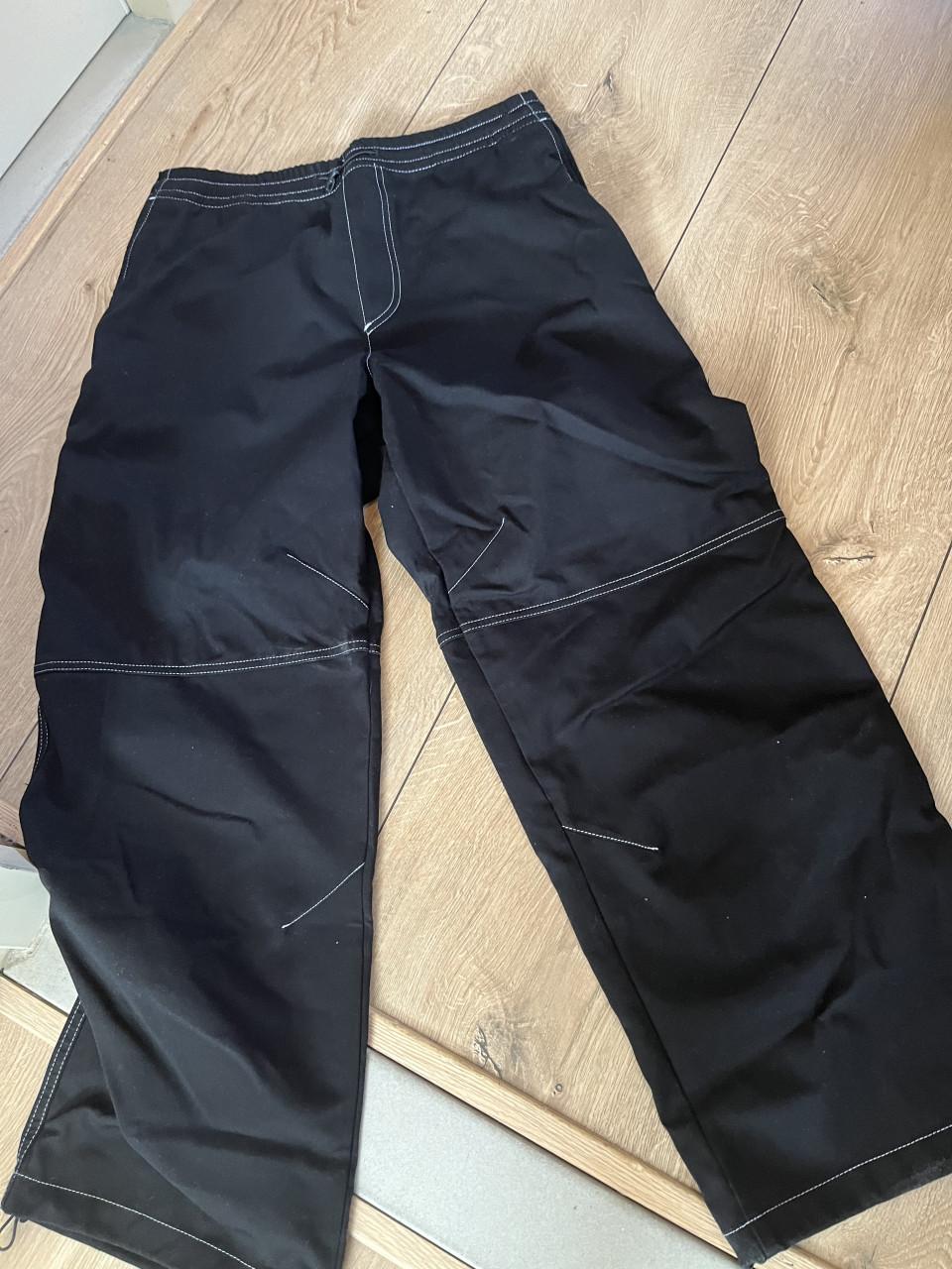 Zwarte zomerbroek van Zara