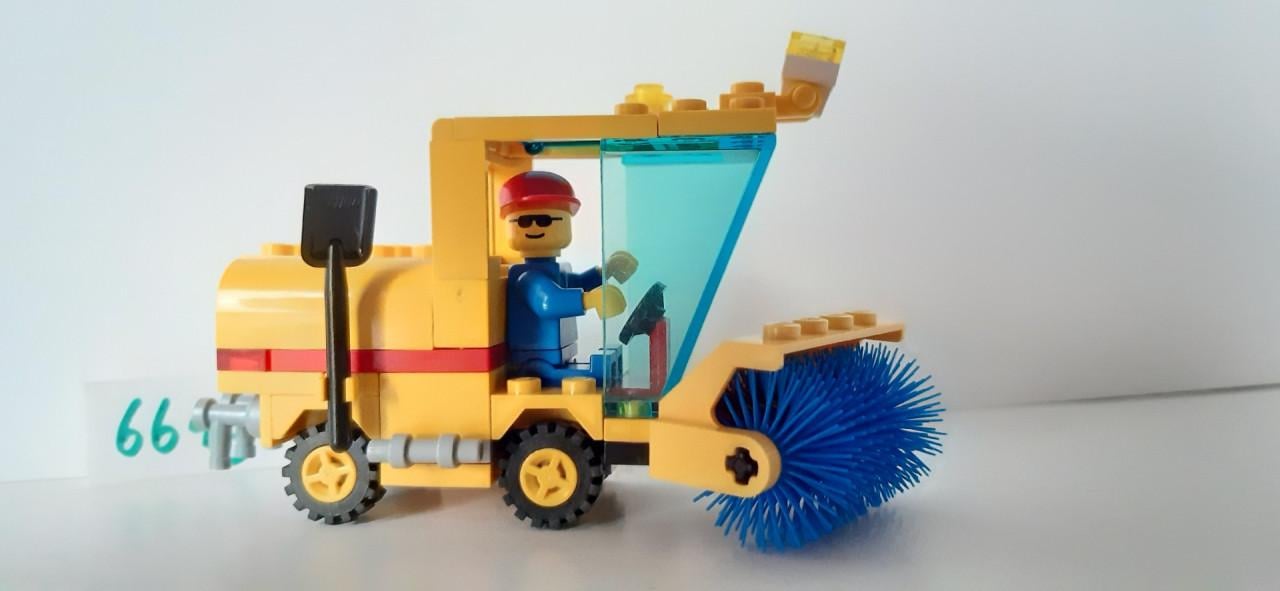 Lego 6649: straatveger + minifiguur
