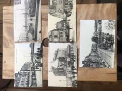 Ongelopen ansichtkaarten Honfleur (Frankrijk)