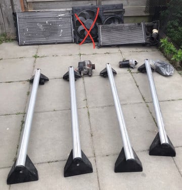 Opel zafira & corsa accessoires + onderdelen