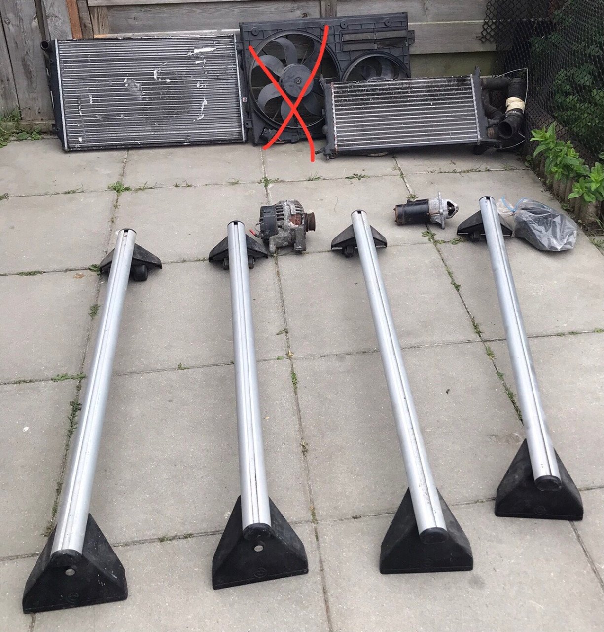 Opel zafira & corsa accessoires + onderdelen