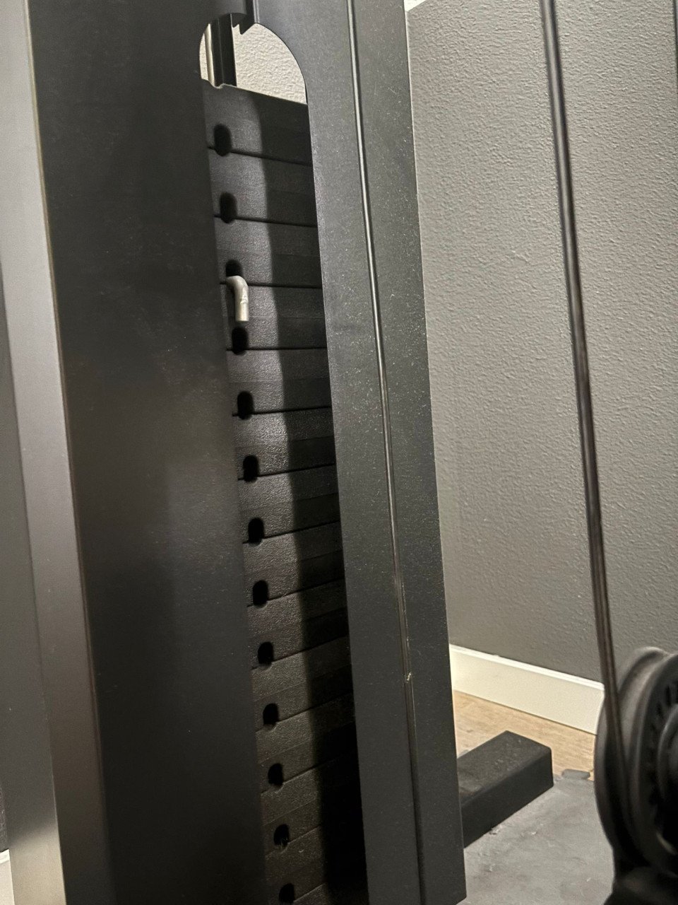 Krachtstation home gym met 70kg aangewicht