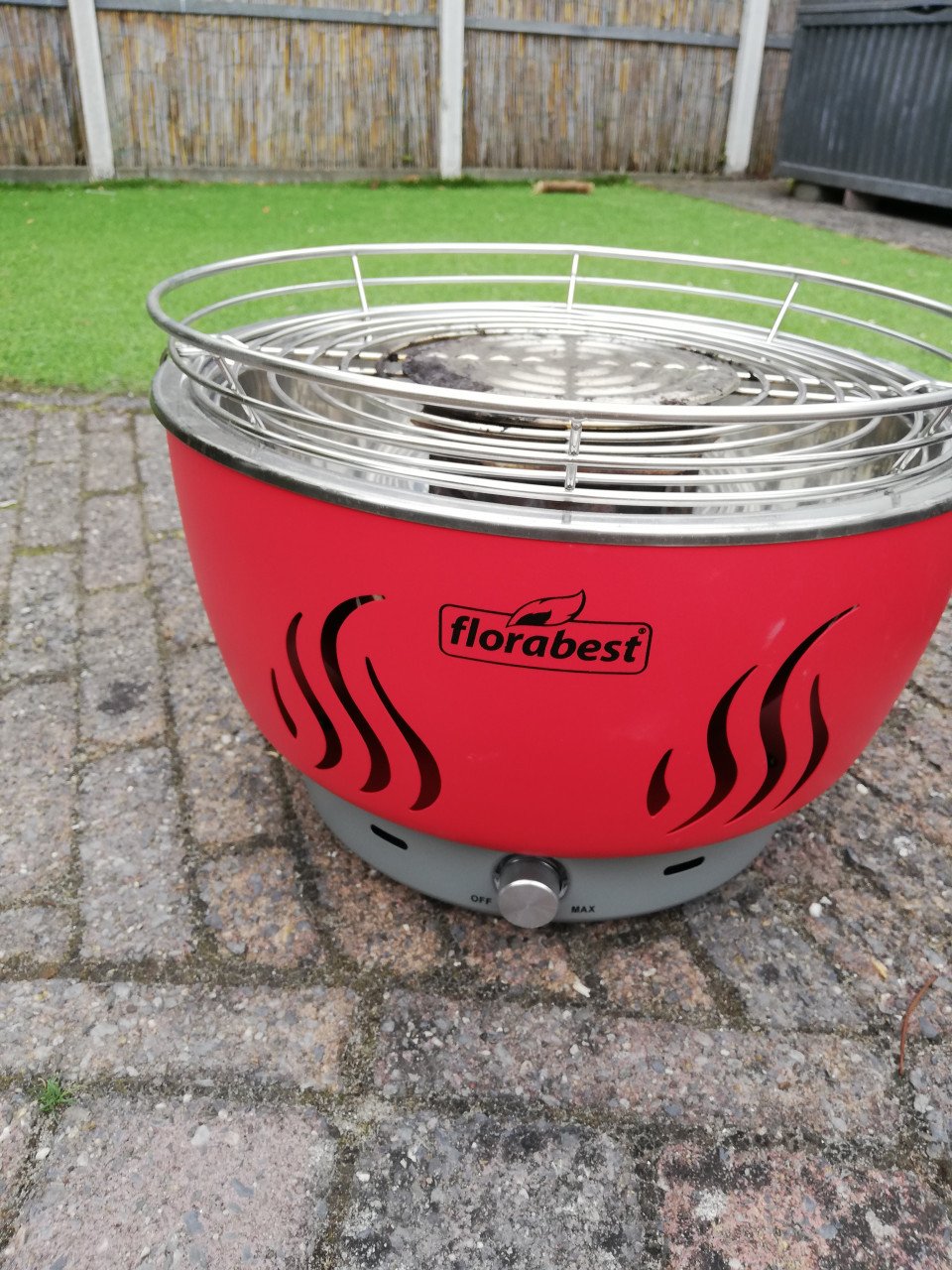 Florabest houtskool BBQ