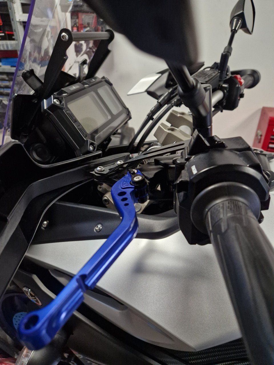 Yamaha mt09 Tracer (2cm hoger) incl koffer (inruil mogelijk)