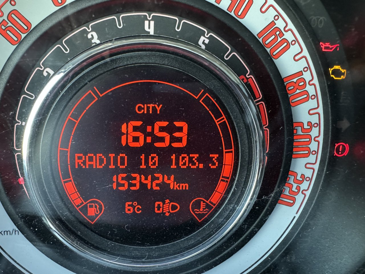 Fiat 500 1.2 Rosa two-tone Panoramadak/Airco 153DKM 2010
