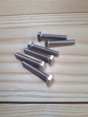 RVS bouten M8 x 45