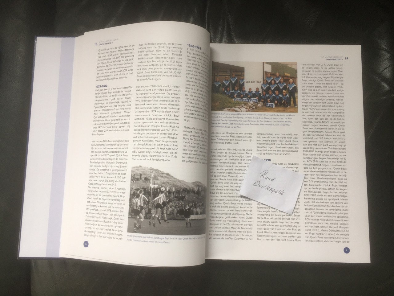 Quick boys 100 jaar jubileumboek