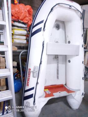 Rubberboot met motor