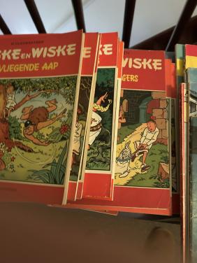 Doos met stripboeken