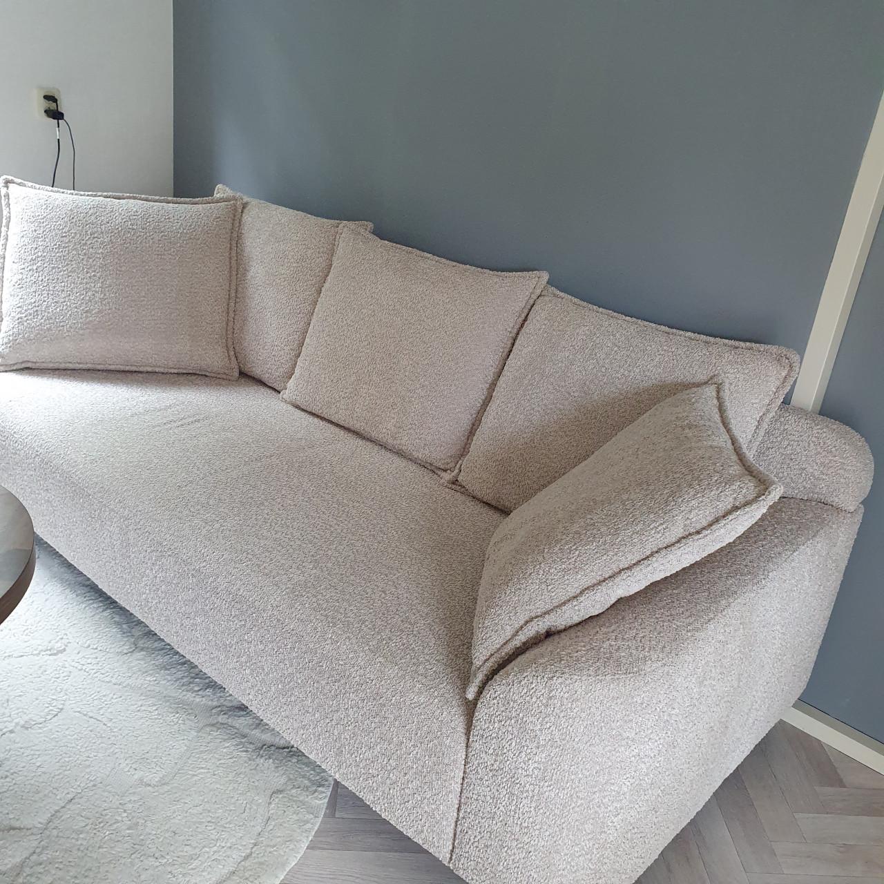 Bank 3 zits beige (3 mnd oud)